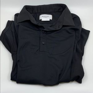 Black Ministry of Supply Apollo 3 Polo - XL